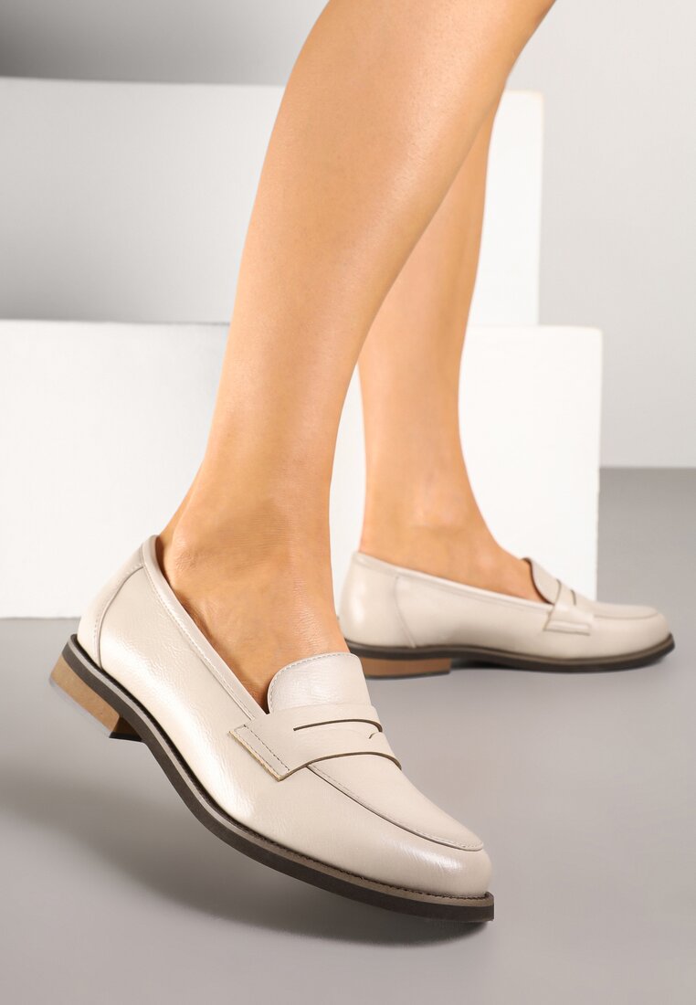 Mocasini Bej