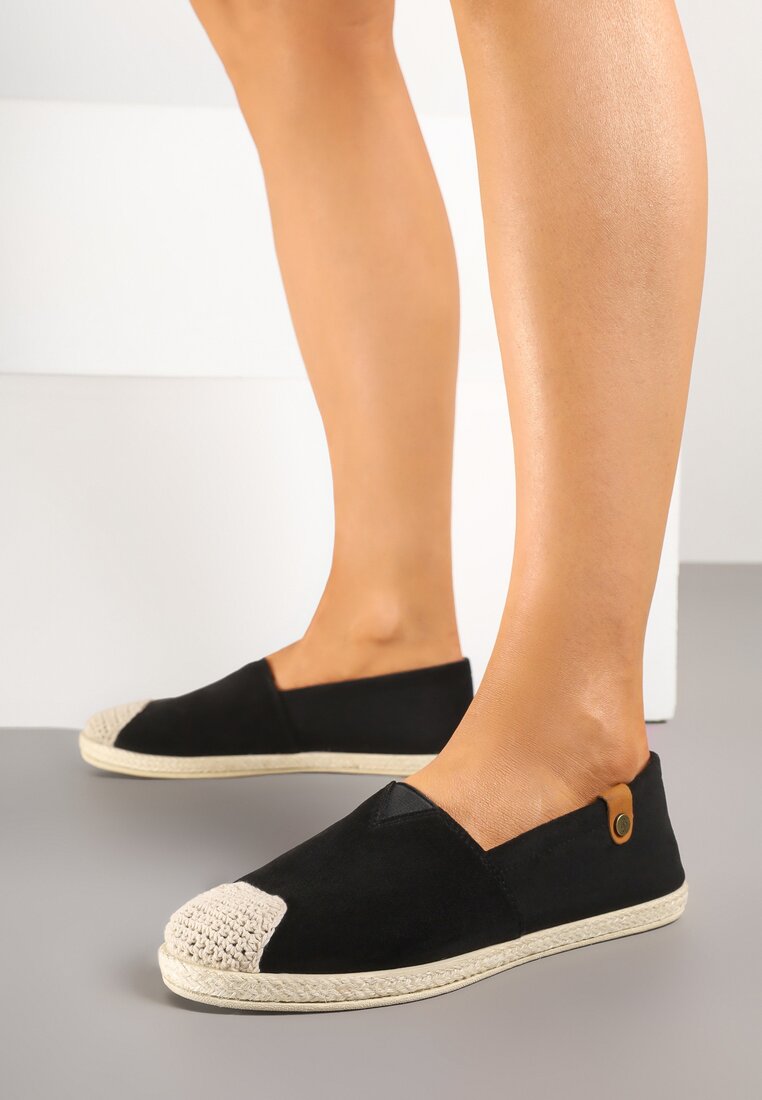 Espadrile Negre