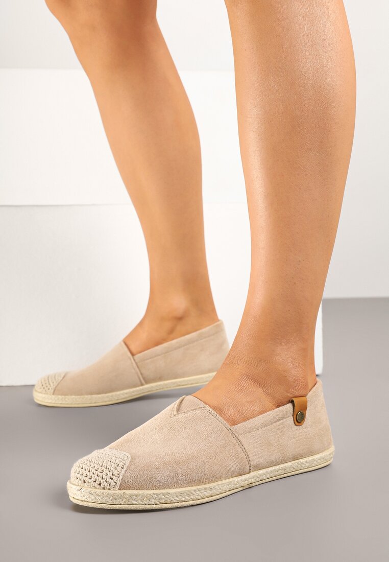 Espadrile Bej închis