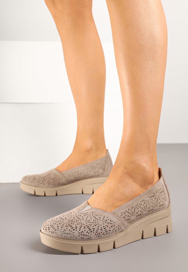 Pantofi casual Bej închis