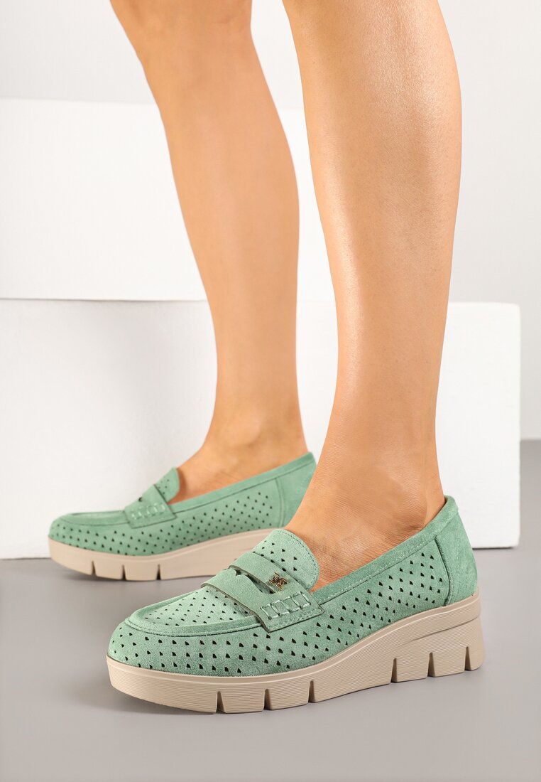 Pantofi casual Verzi