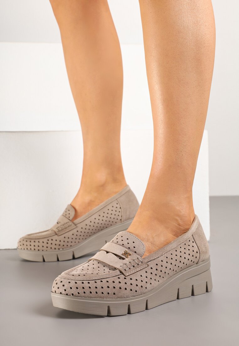 Pantofi casual Bej închis