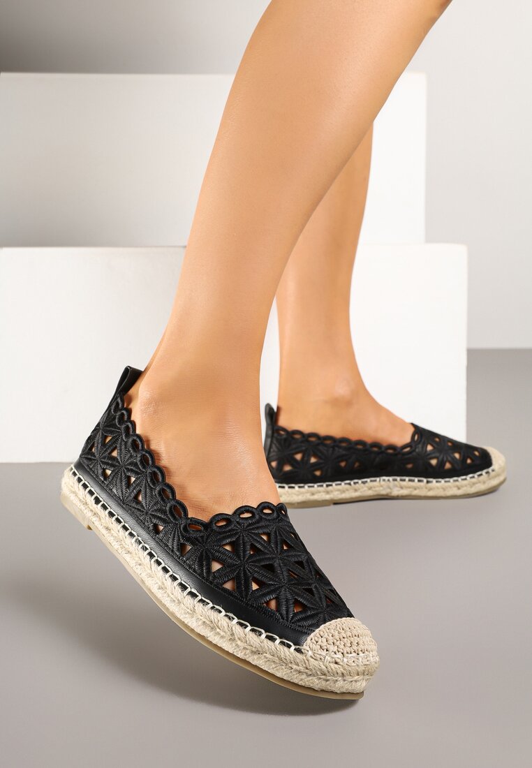 Espadrile Negre