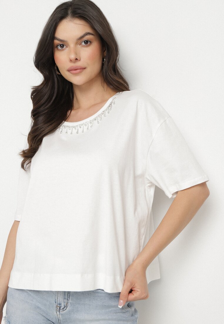 T-shirt Alb
