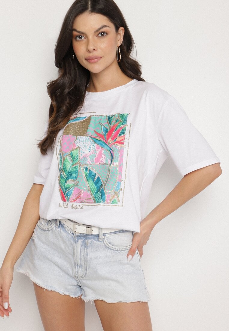 T-shirt Alb