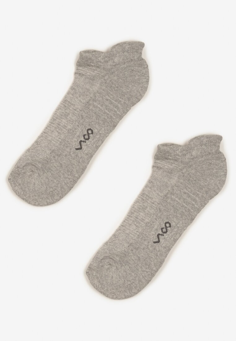 Șosete Gri deschis din Bumbac tip tălpici Foliselle