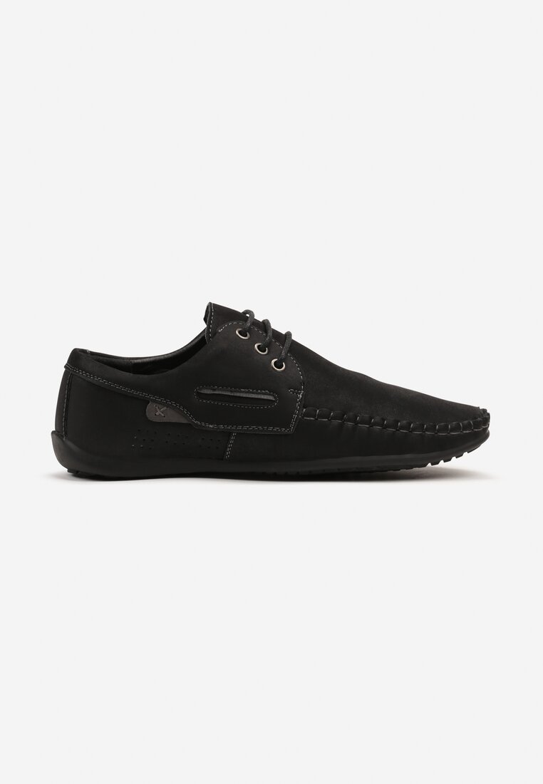 Pantofi casual Negru cu gri