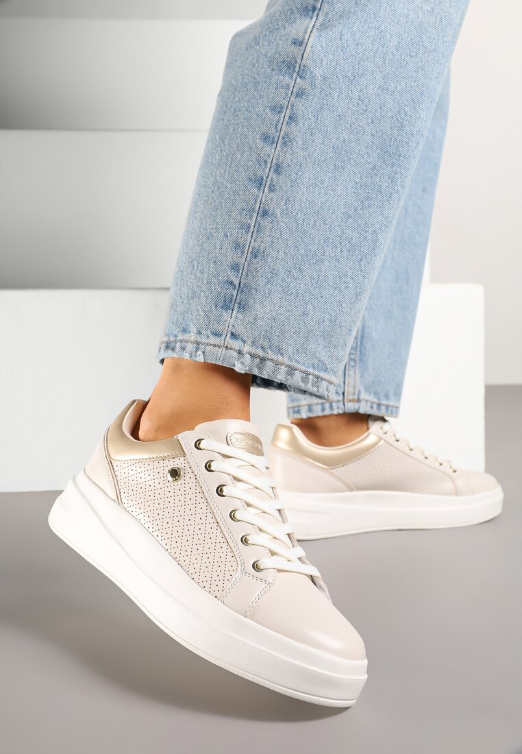 Sneakers Bej deschis