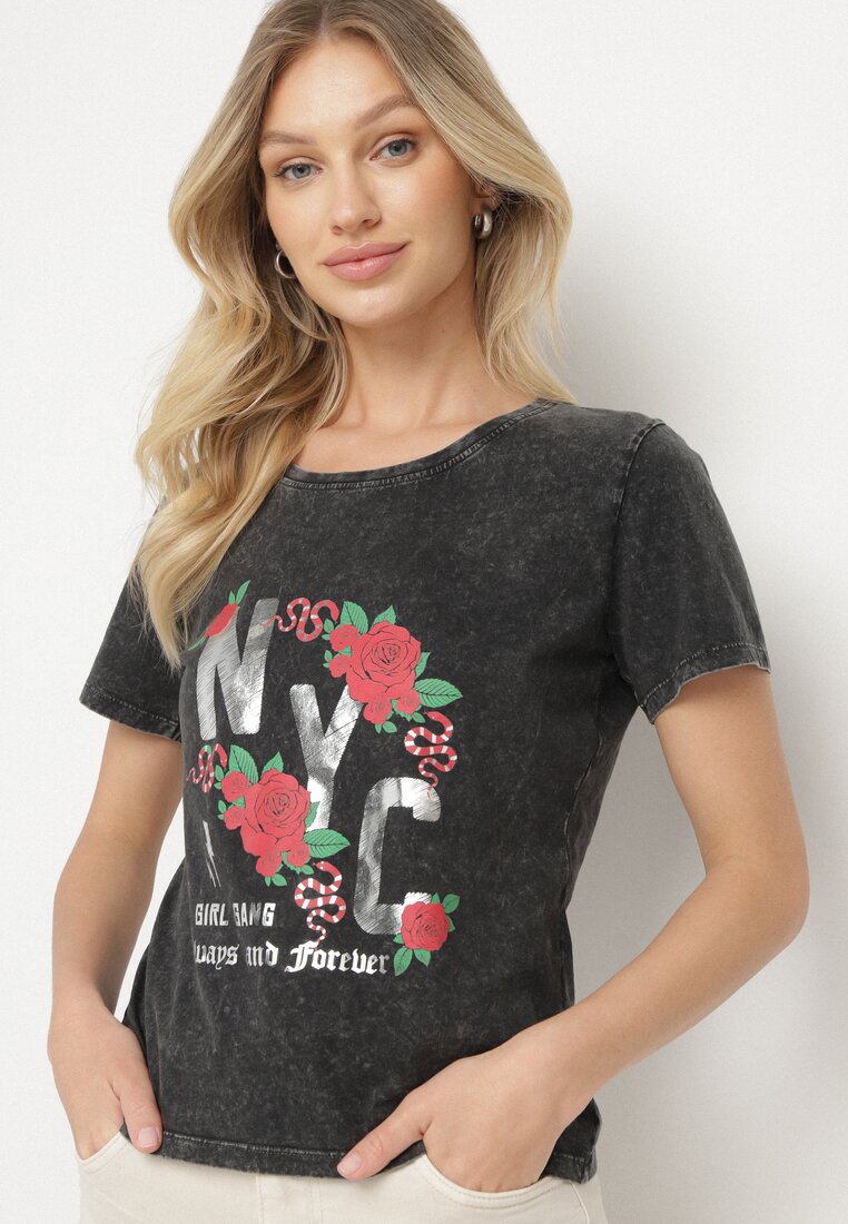 T-shirt Negru