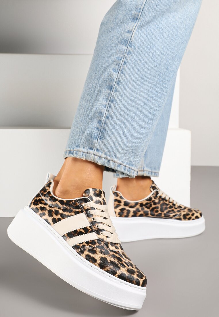 Sneakers Imprimeu leopard