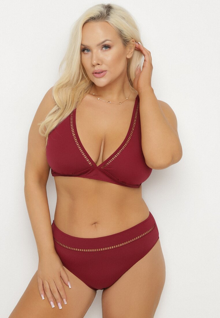 Costum de baie bikini Bordo