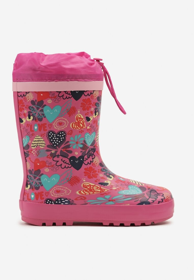 Cizme de cauciuc Roz