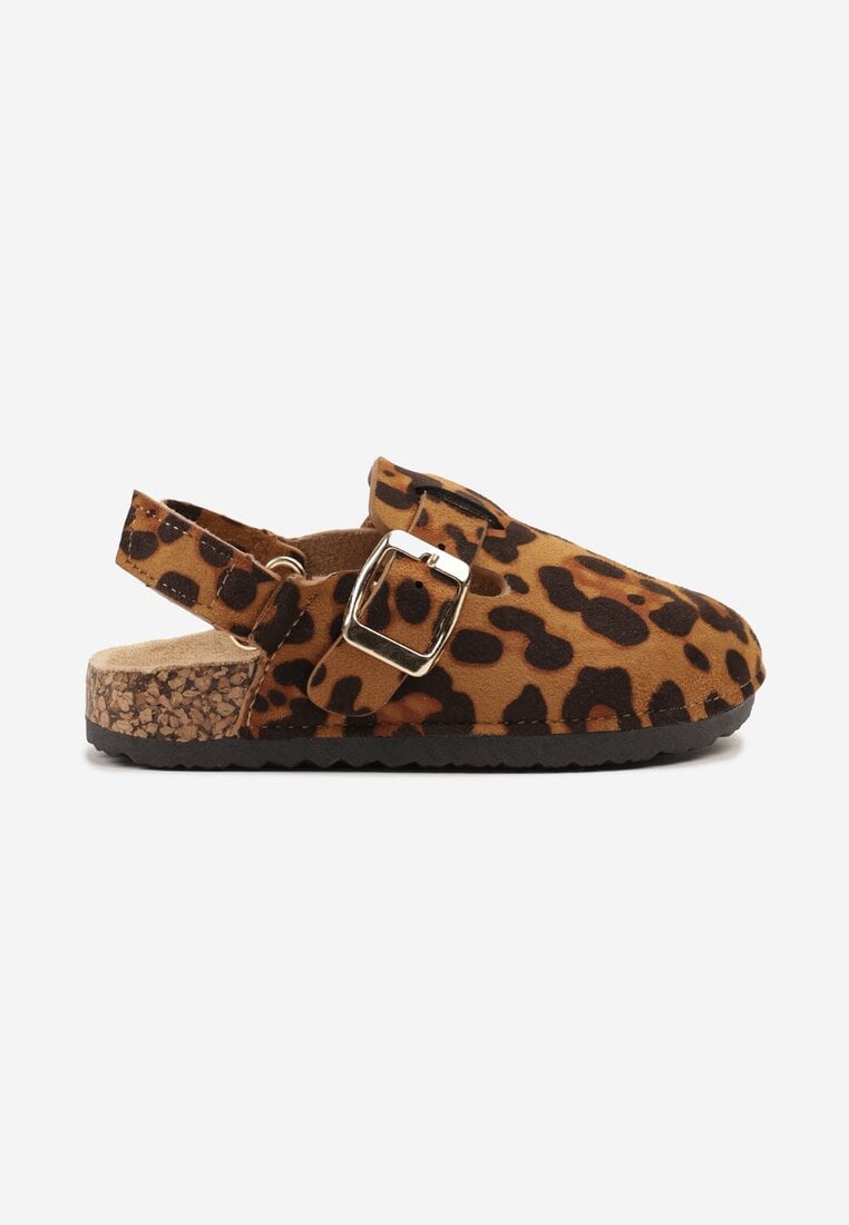 Sandale Imprimeu leopard