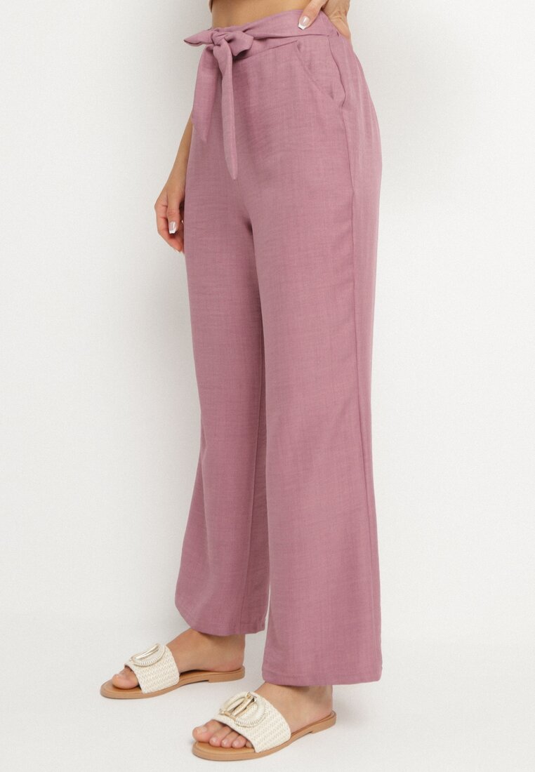 Pantaloni Mov deschis
