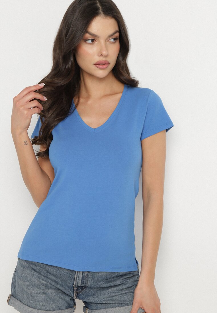 T-shirt Albastru