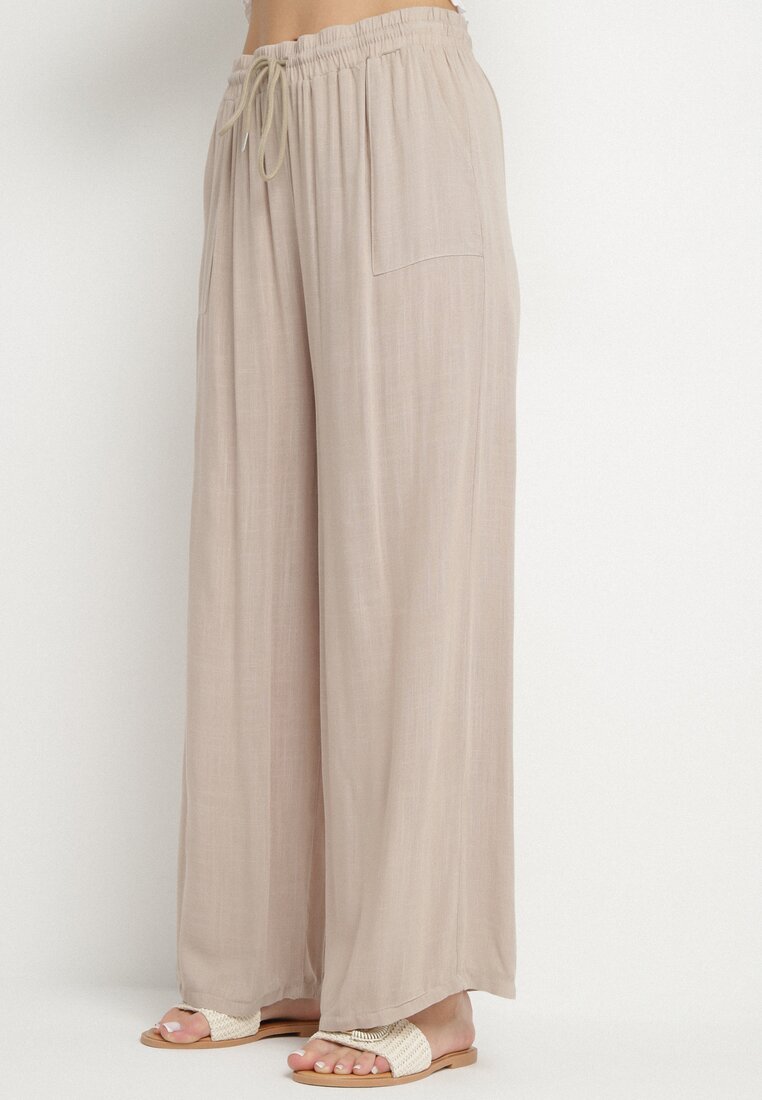 Pantaloni Bej închis