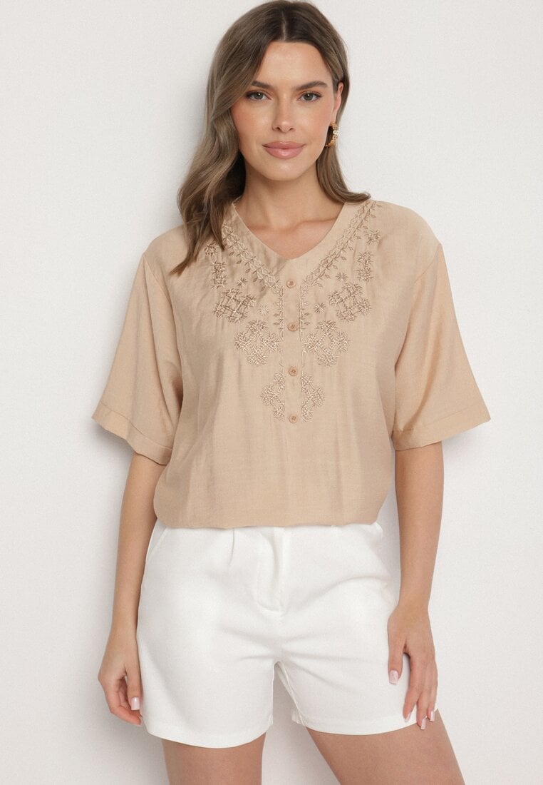 Bluză Bej