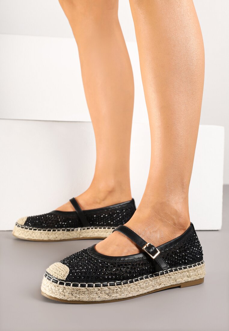 Espadrile Negre
