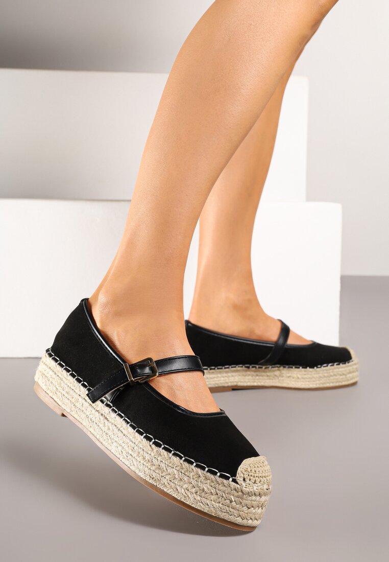 Espadrile Negre