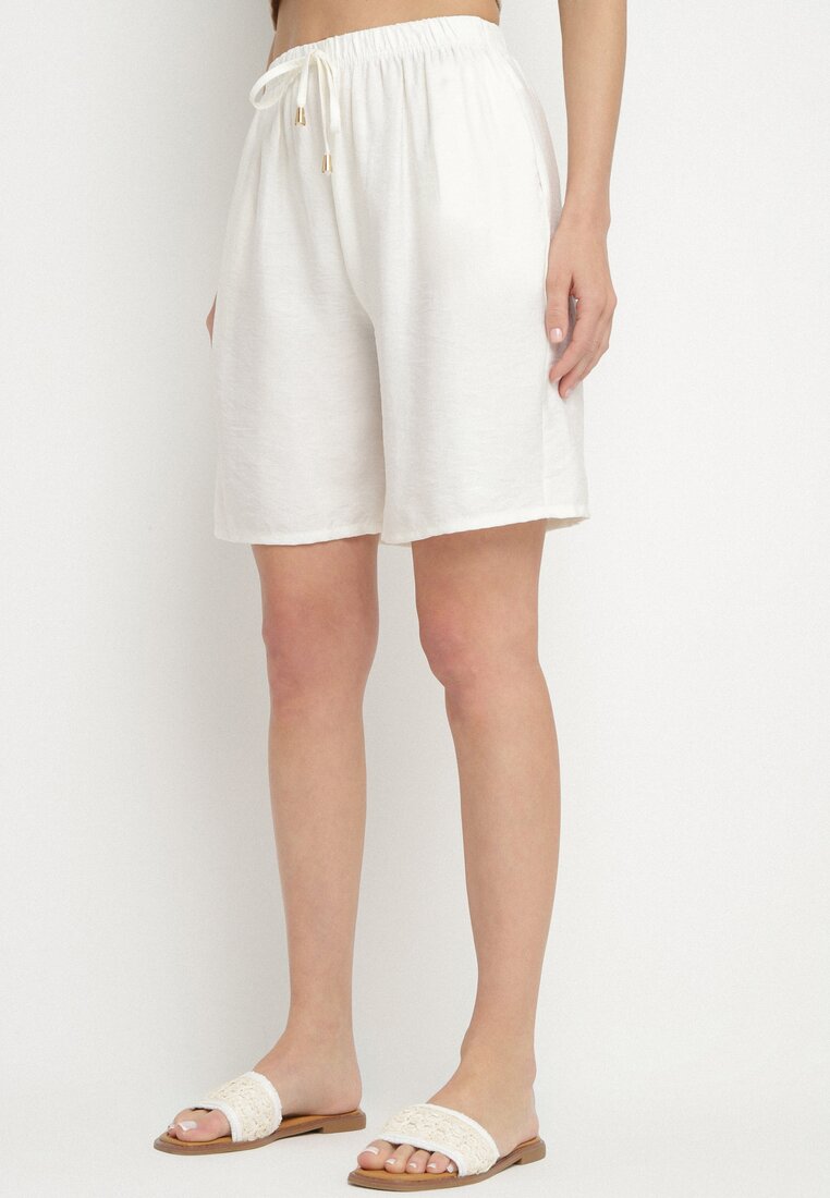 Pantaloni scurți Bej deschis