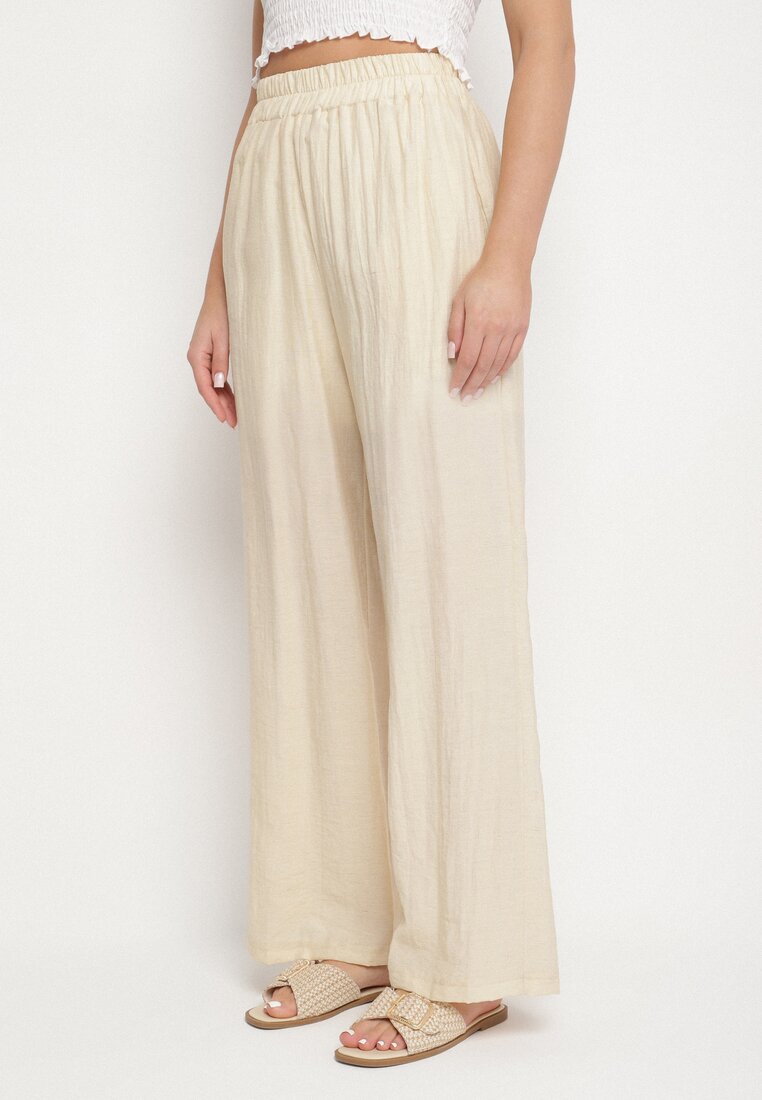 Pantaloni Bej deschis