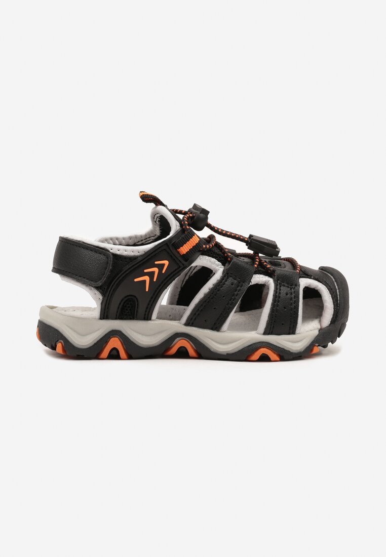 Sandale Negru cu gri