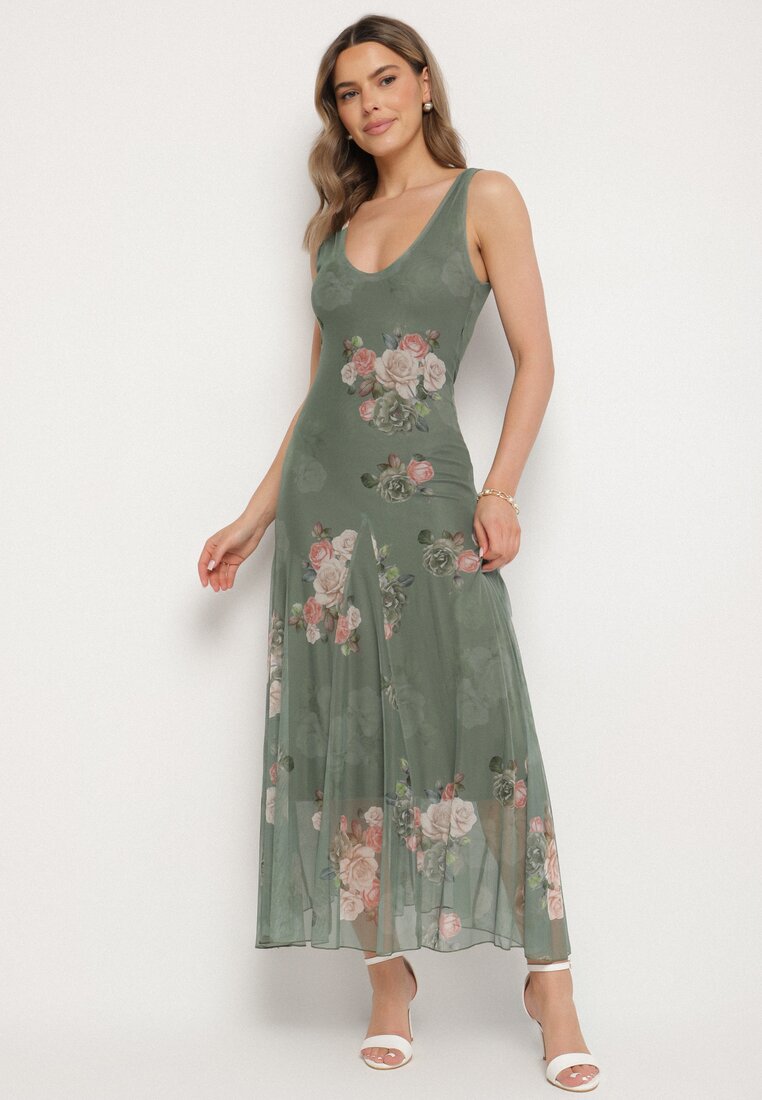 Rochie Verde închis