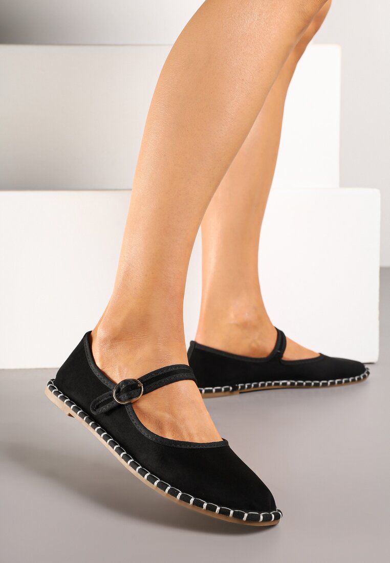 Espadrile Negre
