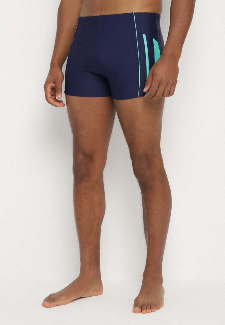 Costum de baie bărbătesc Bleumarin cu verde