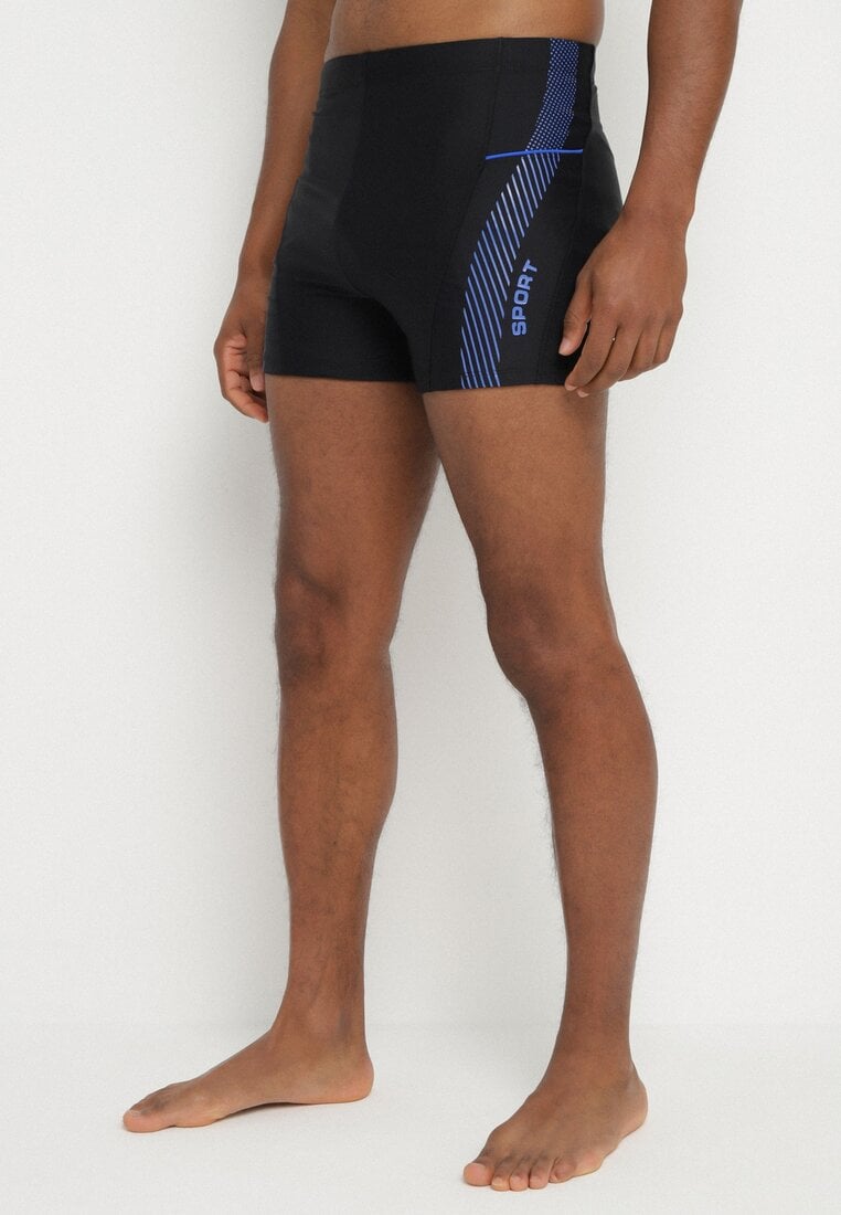 Costum de baie bleumarin tip boxer Milonessa