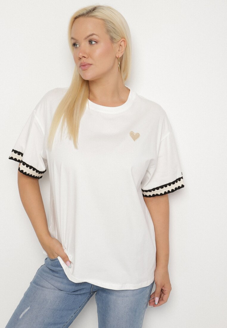 T-shirt Alb