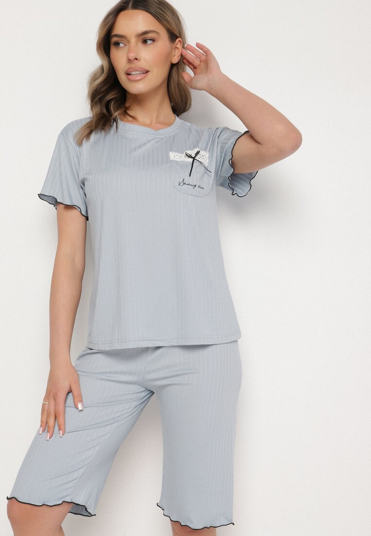 Compleu pijama Gri deschis