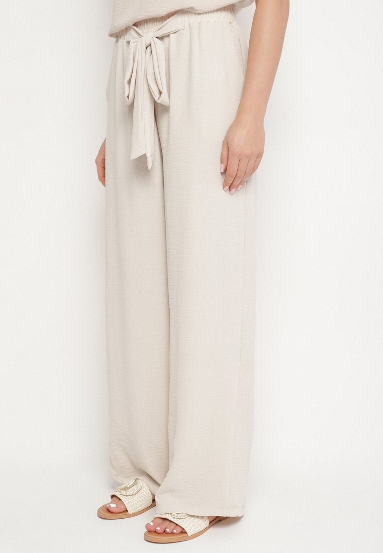 Pantaloni Bej deschis