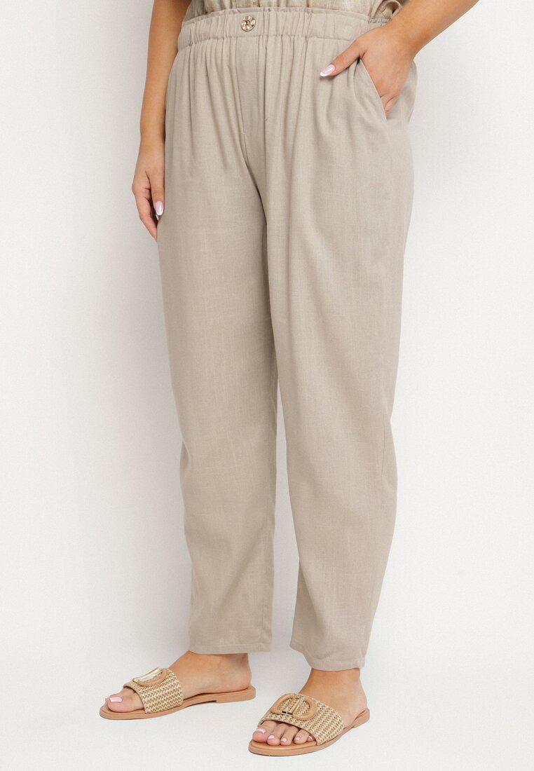 Pantaloni Bej