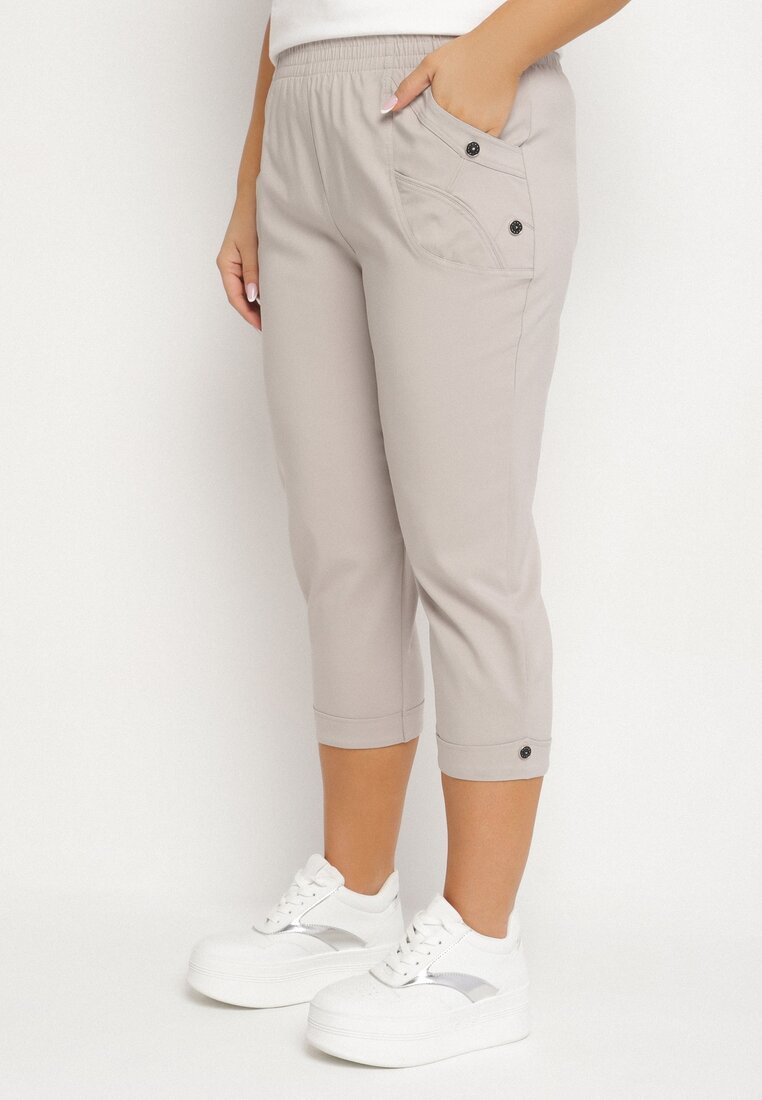 Pantaloni Bej deschis