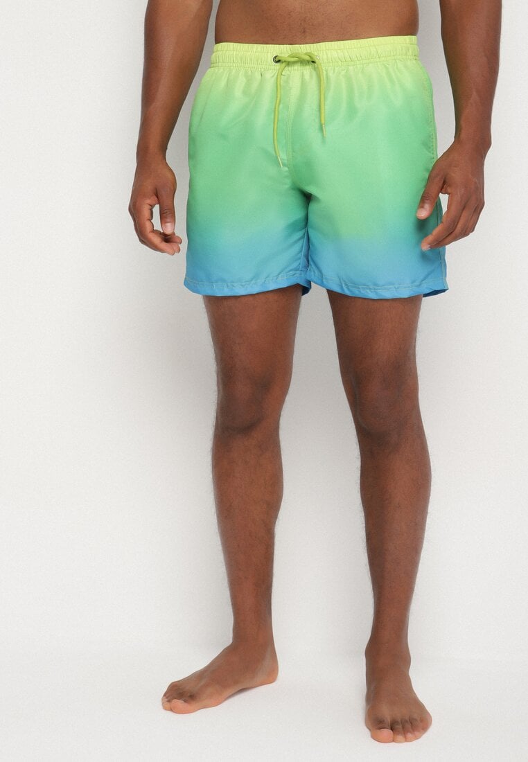 Costum de baie bărbătesc Verde