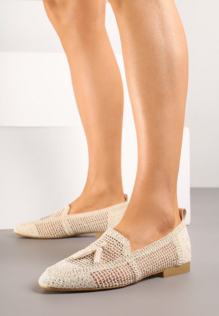 Mocasini Bej