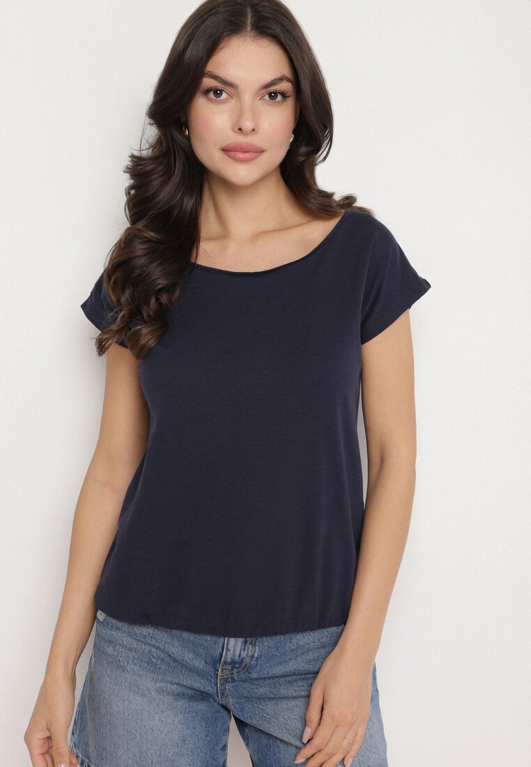 T-shirt Bleumarin