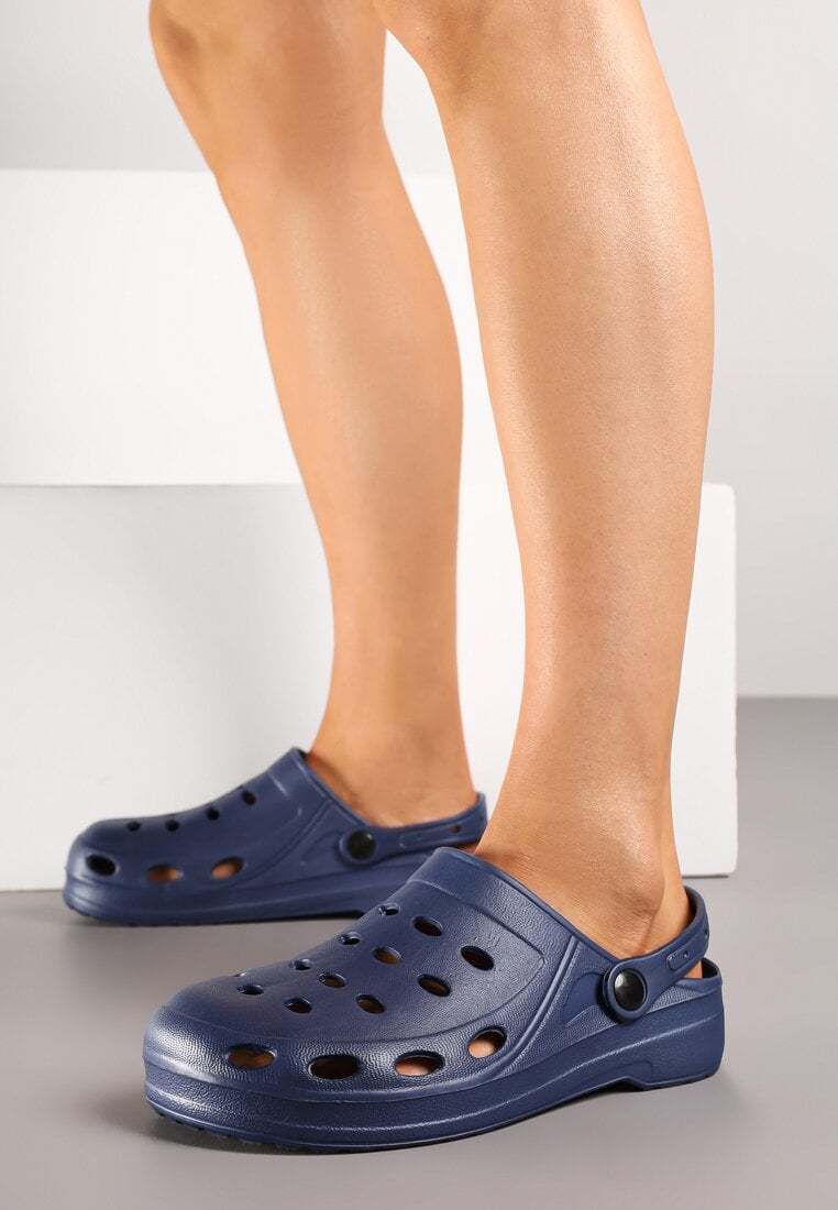 Papuci Bleumarin