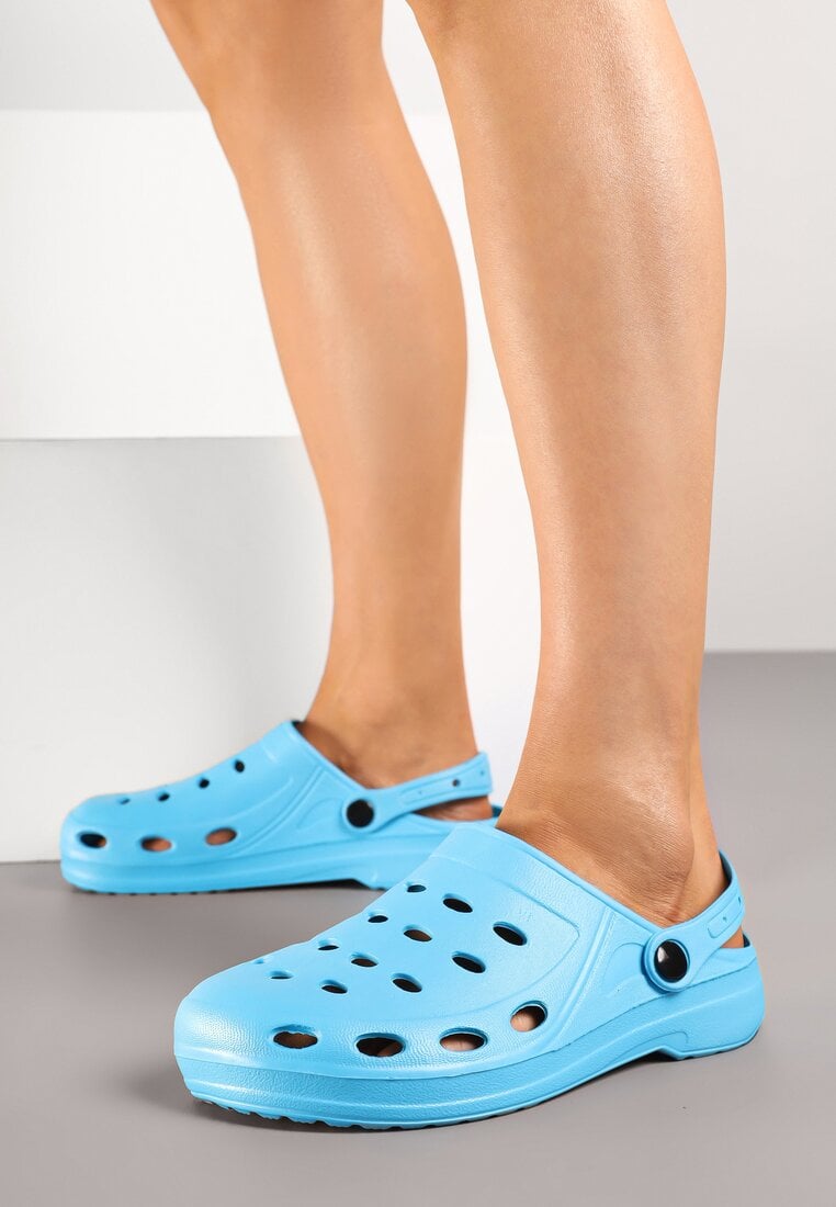 Papuci Albastru deschis