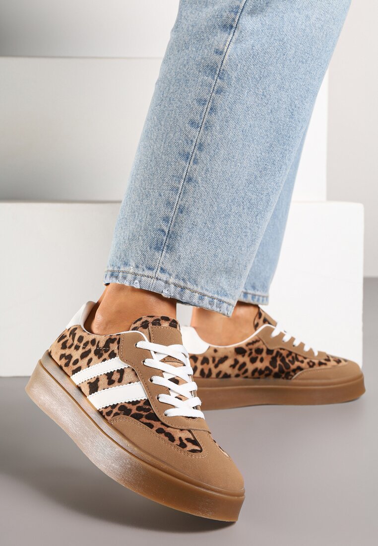 Sneakers Imprimeu leopard