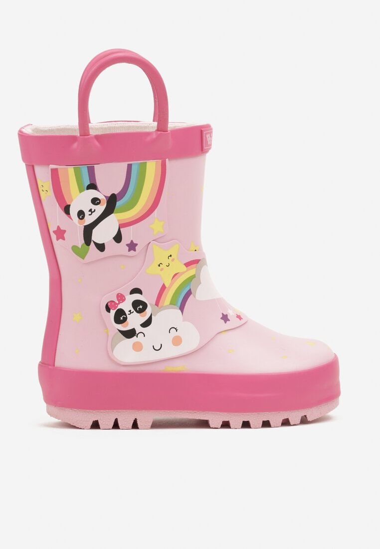 Cizme de cauciuc Roz