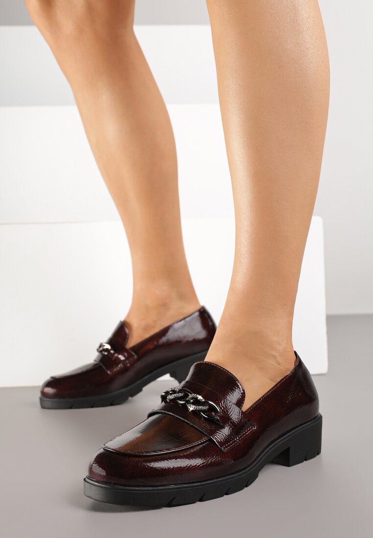 Mocasini Bordo