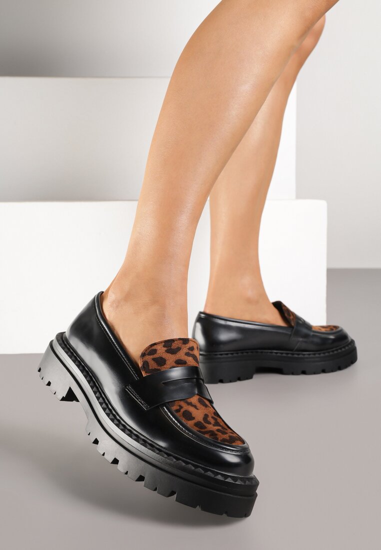 Mocasini Imprimeu leopard