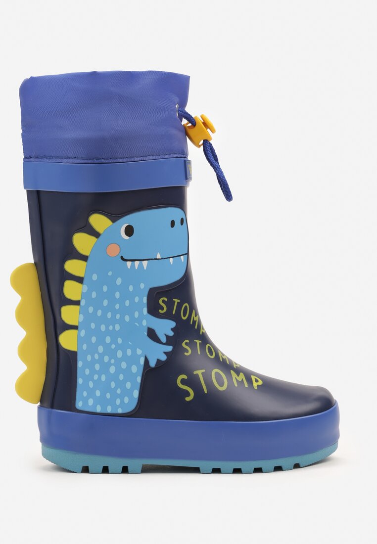 Cizme de cauciuc Bleumarin cu albastru