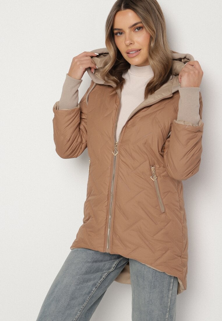 Geacă Culoarea șampaniei