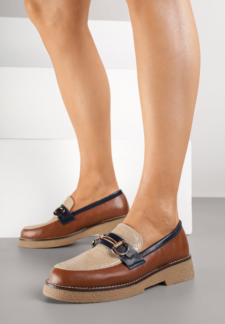 Mocasini Bej