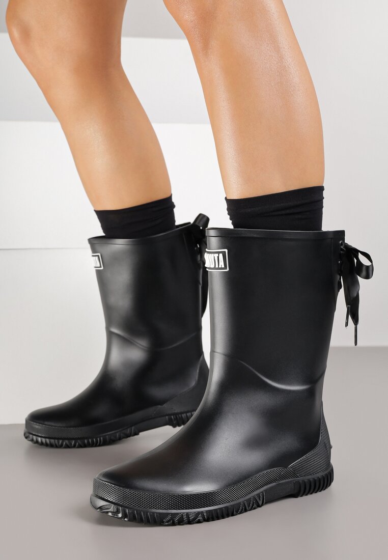 Cizme de cauciuc Negre