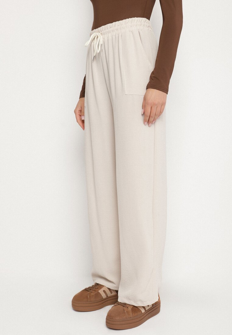 Pantaloni Bej deschis