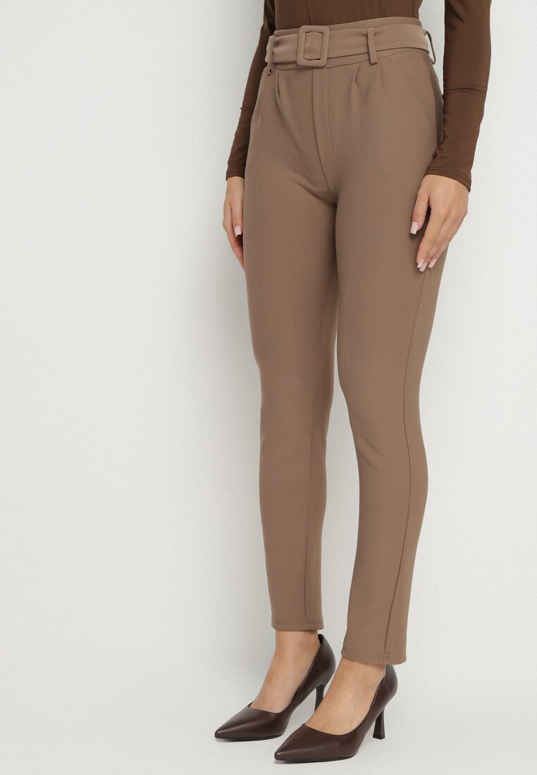 Pantaloni Bej închis